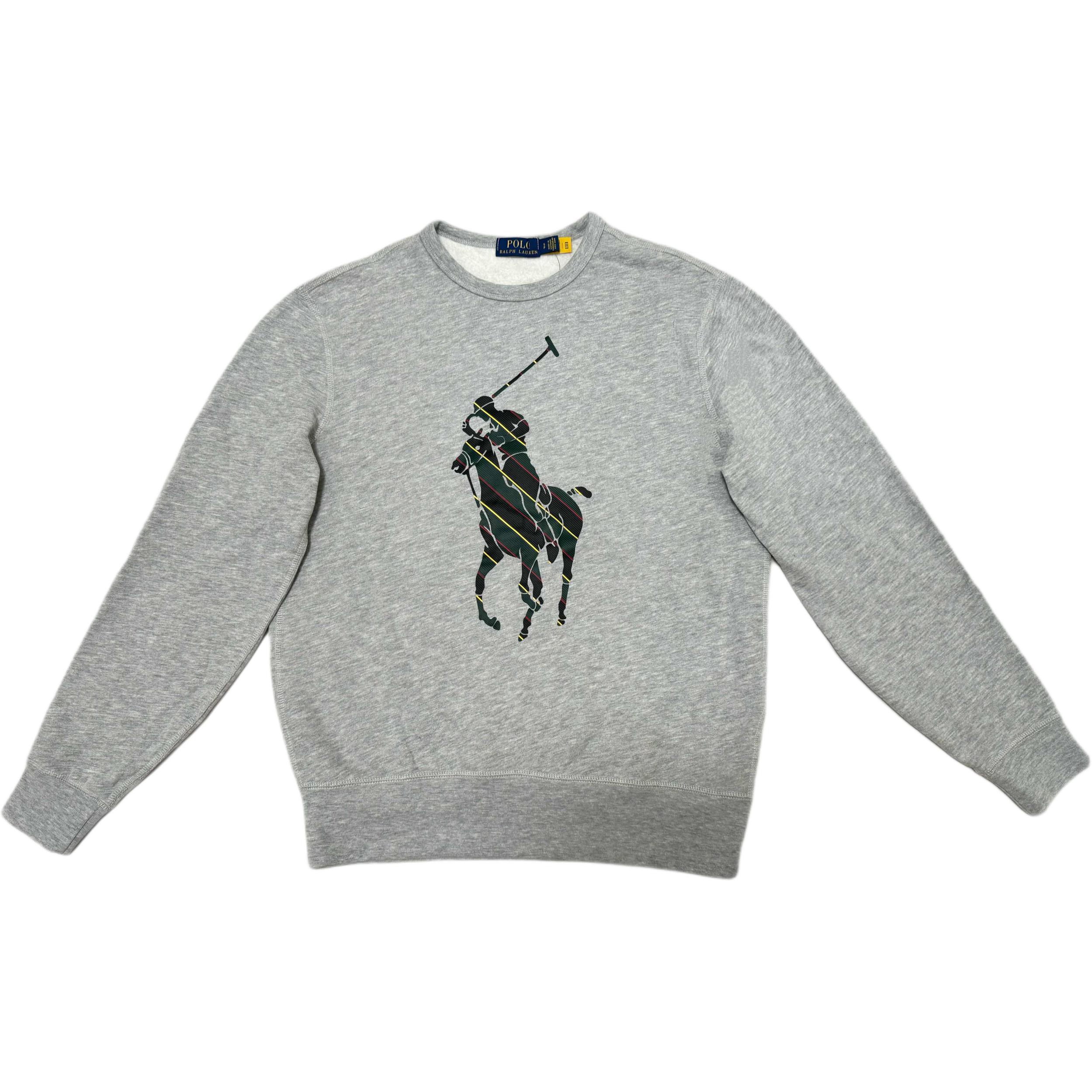 Polo Ralph Lauren Толстый Пони Свитшот с Круглым Вырезом Флис Цветной С Длинным Рукавом Мужской свитшот 710853278-003 S