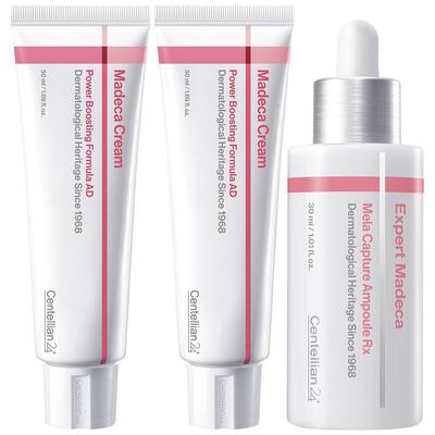 Madeca Krém Power Boosting Formula AD 50ml x 2 + Expert Madeca Melacapture Ampulka RX 30ml