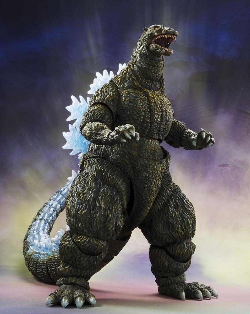 BANDAI MonsterArts Godzilla Ohrai Poster Web Shop S.H. (Noriyoshi Ver.) "Godzilla Vs. Mechagodzilla" (Tamashii Exclusive)