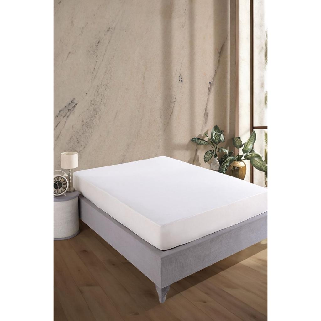 100% Cotton Fitted Full Edge Liquid Proof Mattress Protector Mattress Protector