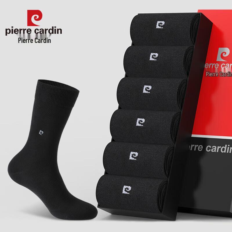 Pierre Cardin Men s 100% Cotton Business Socks One Size (39-44)