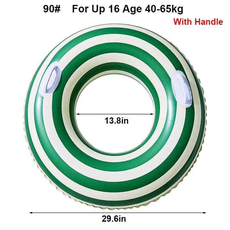1Pcs Pool Float Swim Ring Inflatable Thicken Swim Tube Pool Float Ring Summer Beach Water Pool Floating Toys