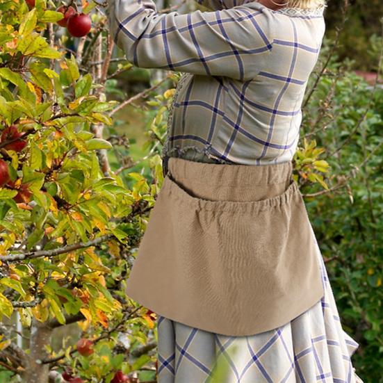 Velkokapacitní Robustní sáček na sběr ovoce Oxford Cloth Praktický nastavitelný popruh Pouch na sběr ovoce Garden