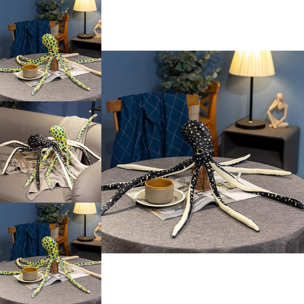 Ozeanleben Plüschkrake Stofftier mit PP-Baumwollfüllung für Kinderzimmerdekoration