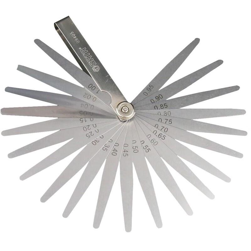 SATA 09405 Metric Feeler Gauge Set 0.02-1.00mm 0.02-1.00mm