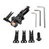 Compound Arrow Rest Parts Aluminum Alloy with Hex Wrenches Metal Compact Adjustable Replacement