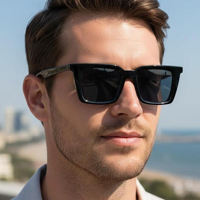 Women's sunglasses men's retro square sunglasses
