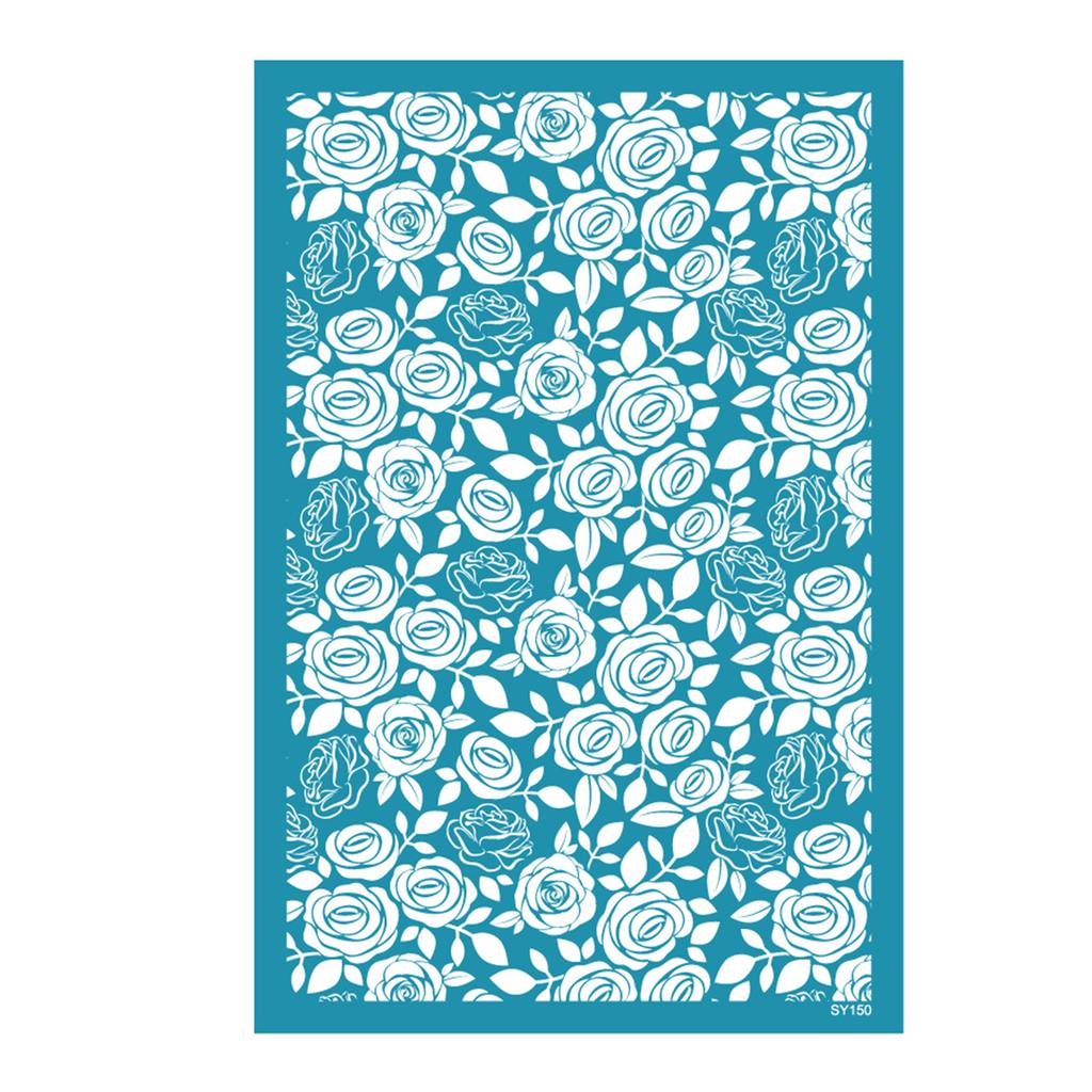 Siebdruckschablonen für Ton Valentinstag Herz Siebdruck für DIY Druck auf Ton und Ohrringschmuck Ton