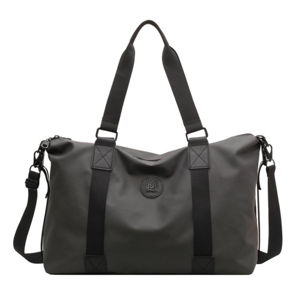 Korean version of fashion yoga fitness bag, shoulder messenger cover, tie rod duffel bag, light portable business trip short travel bag