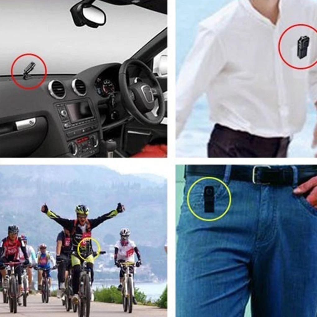 HD Mini DV Camera Body Camcorder Mount Portable Video Record Nanny Security Cam Small Sports Car DVR Webcam For Home and Office