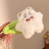 Handmade Bow Cat Hair Clip - Creative Plush Doll Headwear Accessory