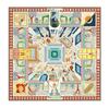 POBING Twill Silk Scarf Women Euro Horse Print Square Scarves Echarpes Foulards Femme Wraps Bandana Lxury Hijab
