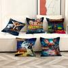 Back To The Future Cushion Cover Pillowcase Upholstery Sofa Throw Pillow Home Decor Pillowcas