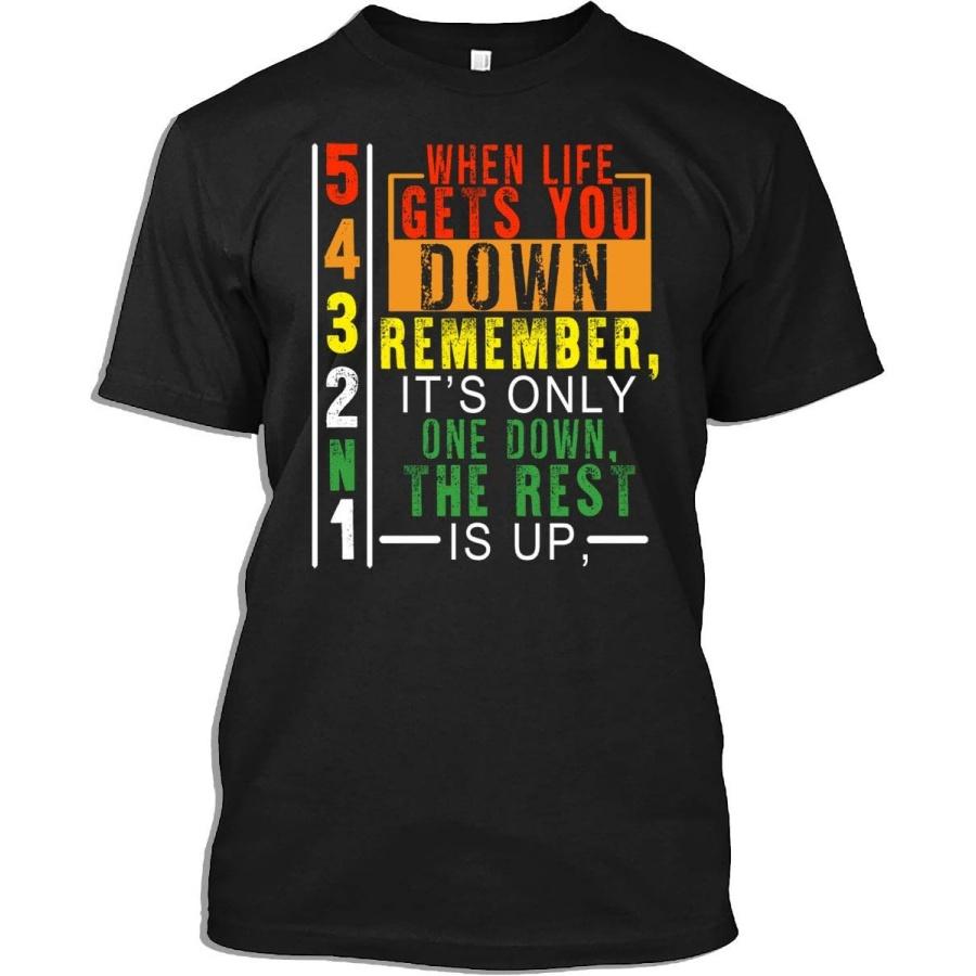 

Biker Tshirt Motorbike Motorcycle Gears When Life Gets You Down T-Shirt for Men XXXXXL різнокольоровий