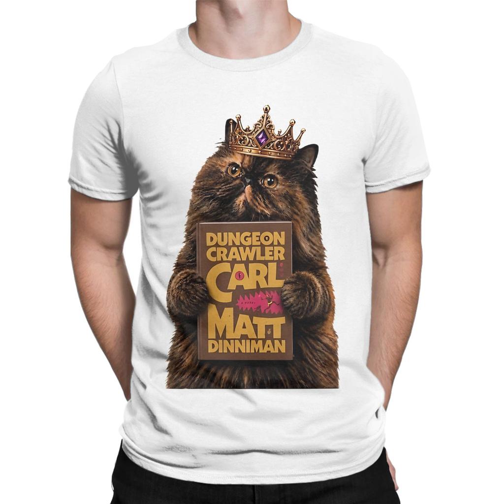 Dungeon Crawler Carl Art Poster Novelty 100 Cotton Tshirt Dungeon Crawler Carl Tees Tops For Unisex