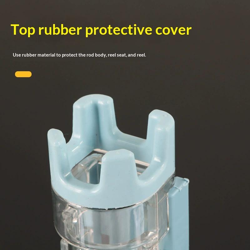 Plastic Fishing Barrel Bottle Holder Fishing Rod Holder Barrel Rack Basket Outdoor Fishing Box Pole Water Carrier Accessories
