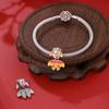 Original Charms Copper Good Luck Koi Pearl Beads Fit Bracelet Women Jewelry Making Diy Gift