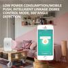 Zigbee Motion Sensor Infrared Detector Smart Home PIR Security with High Sensitivity for Indoor Outdoor Use