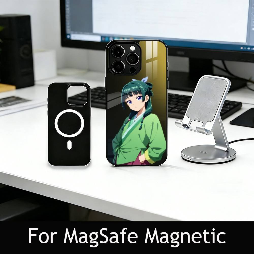 

Apothecary Diaries-Mao Mao Phone Case For iPhone17,16,15,14,13,12,11 Plus,Pro Magnetic with Magsafe Wireless Charging iPhone13PROMAX