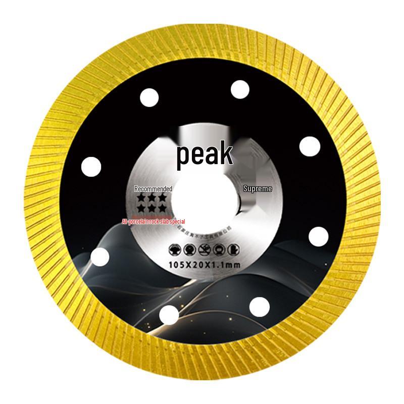 Ultra-Thin Tile Cutting Disc: Chip-Free Ceramic, Vitrified, Marble, Rock Slab Dry Saw Blade.