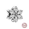 Charms camaleonte adatti a braccialetti originali alla moda in argento 925 con zircone, perlina a forma di polpo e tartaruga, ciondolo a forma di farfalla e lucciola, fai da te per realizzare gioielli