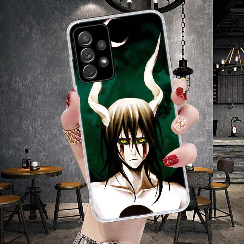 Bleach Ulquiorra Cifer 4 Soft Phone Case For Samsung Galaxy A12 A22 A32 A52 A72 A02S A51 A50S A71 A70 A31 A20S Note 20 Ultra S10