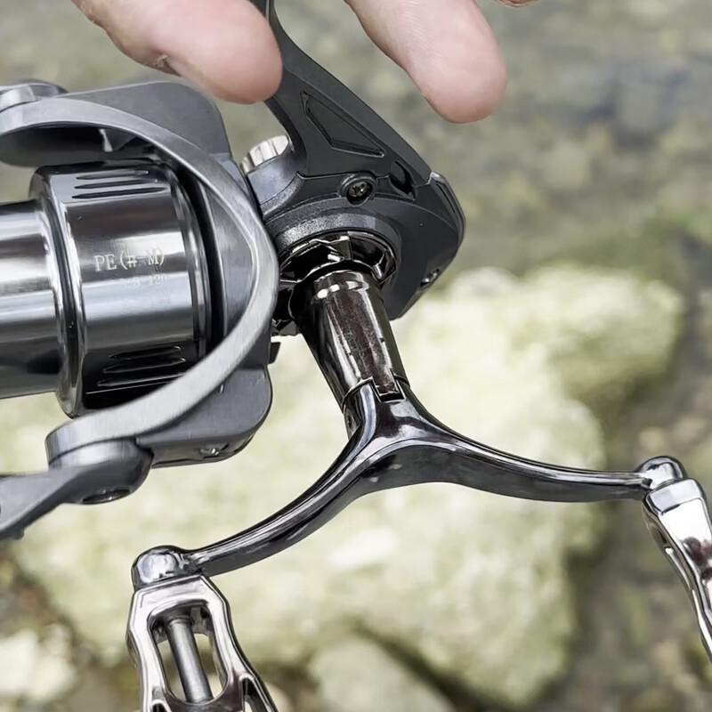 BrangdyDr Balanced Double Rocker Arm Spinning Fishing Reel