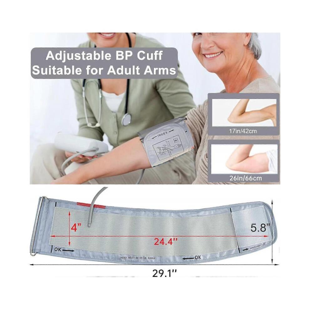 XXXL Blood Pressure Cuff, 9”-21.2” (22-53CM) Extra Large Cuff Compatible with Omron BP Monitor, Replacement XXX-Large Cuff for A