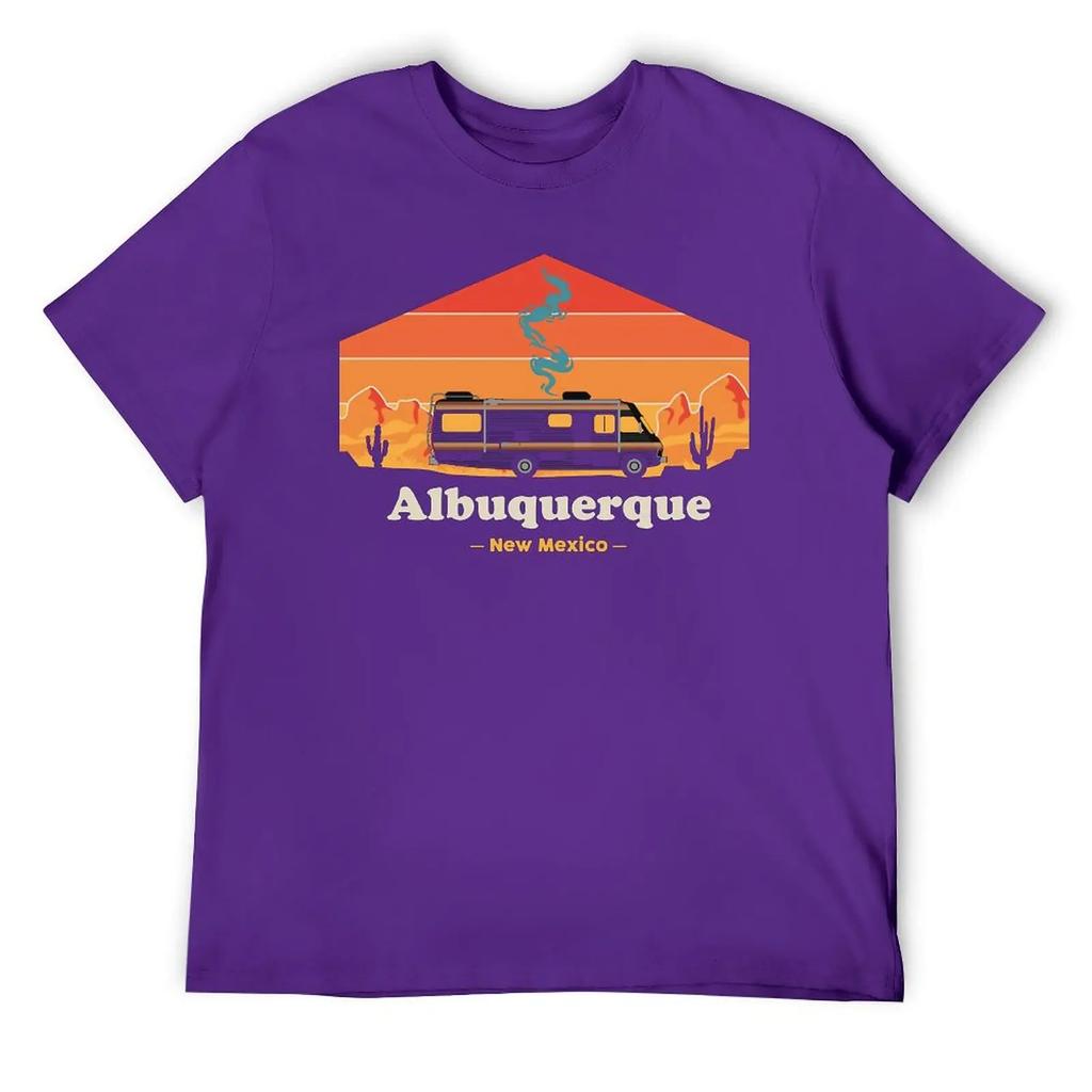 Albuquerque Breaking Bad Klassiker Für Sa T-Shirt Frischer Zug Witz T-Shirt Neuheit Zuhause Eur Größe