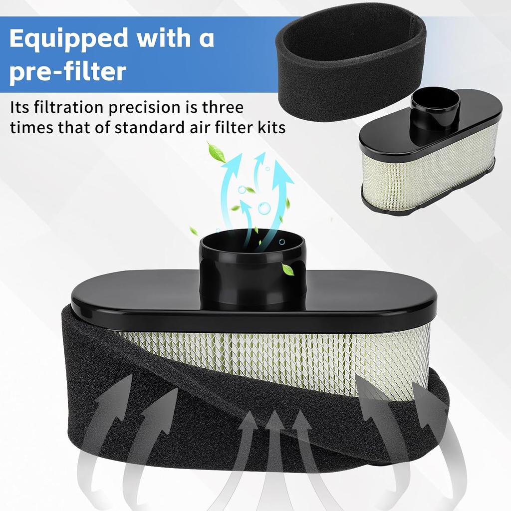 LOCOPOW FR691V Air Filter Part 11013-0752 For Kawasaki FR651V FR730V FS481V FS541V With 11013-0726 11013-7046 FS600V FS651V FS691V FS730V 4 Stroke