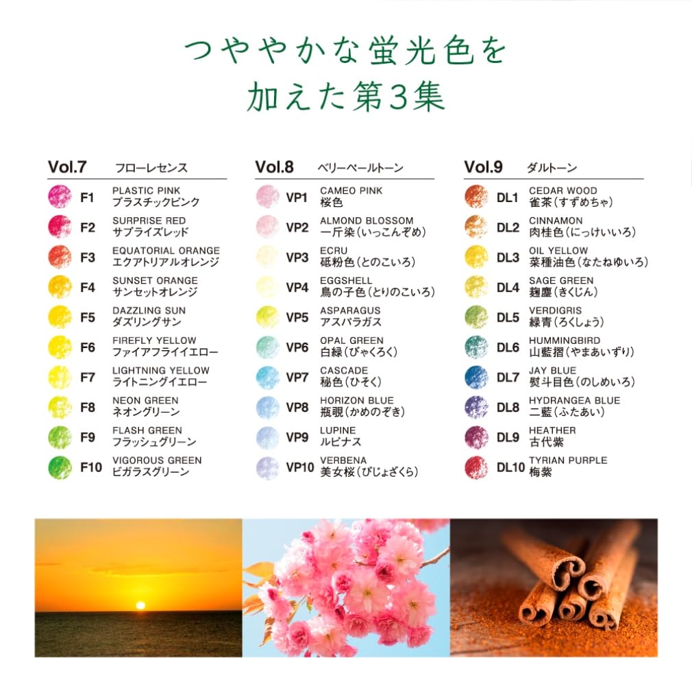 Tombo W Colored 100 Colors Color Complete Set Colors from All Natural Pencils, (Book Type), Dictionary, (100 Colors) CI-R100CBAZ