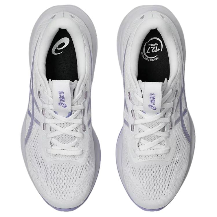 Asics Gel-Cumulus 28 Comfortable Fitting Durable Breathable Running Shoes Women sneaker White Purple 1012B916-101