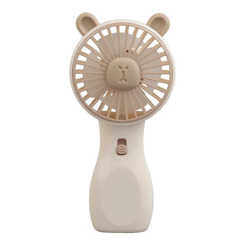2025 New Cool SummerUSB Charging Mini Small Fan Cartoon Mini Handheld Fan Student Gifts Office Supplies Gifts
