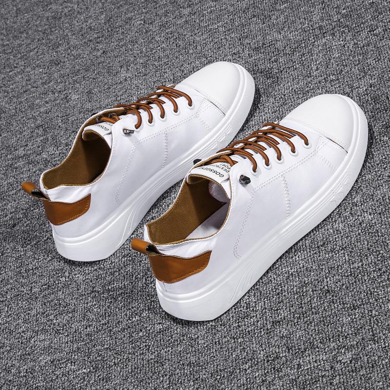 Summer Canvas Shoes Men's Fashion Lightweight Breathable Walking Casual Korean Style Comfortable Shoes