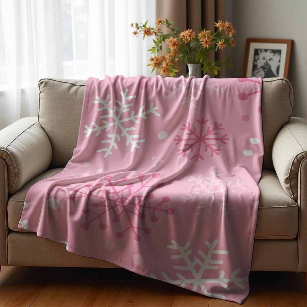 Pastel Ocean Creature Grid Soft Flannel Blanket Breathable Warm Throw for Office Car Sofa Kids Room Birthday Xmas Gift
