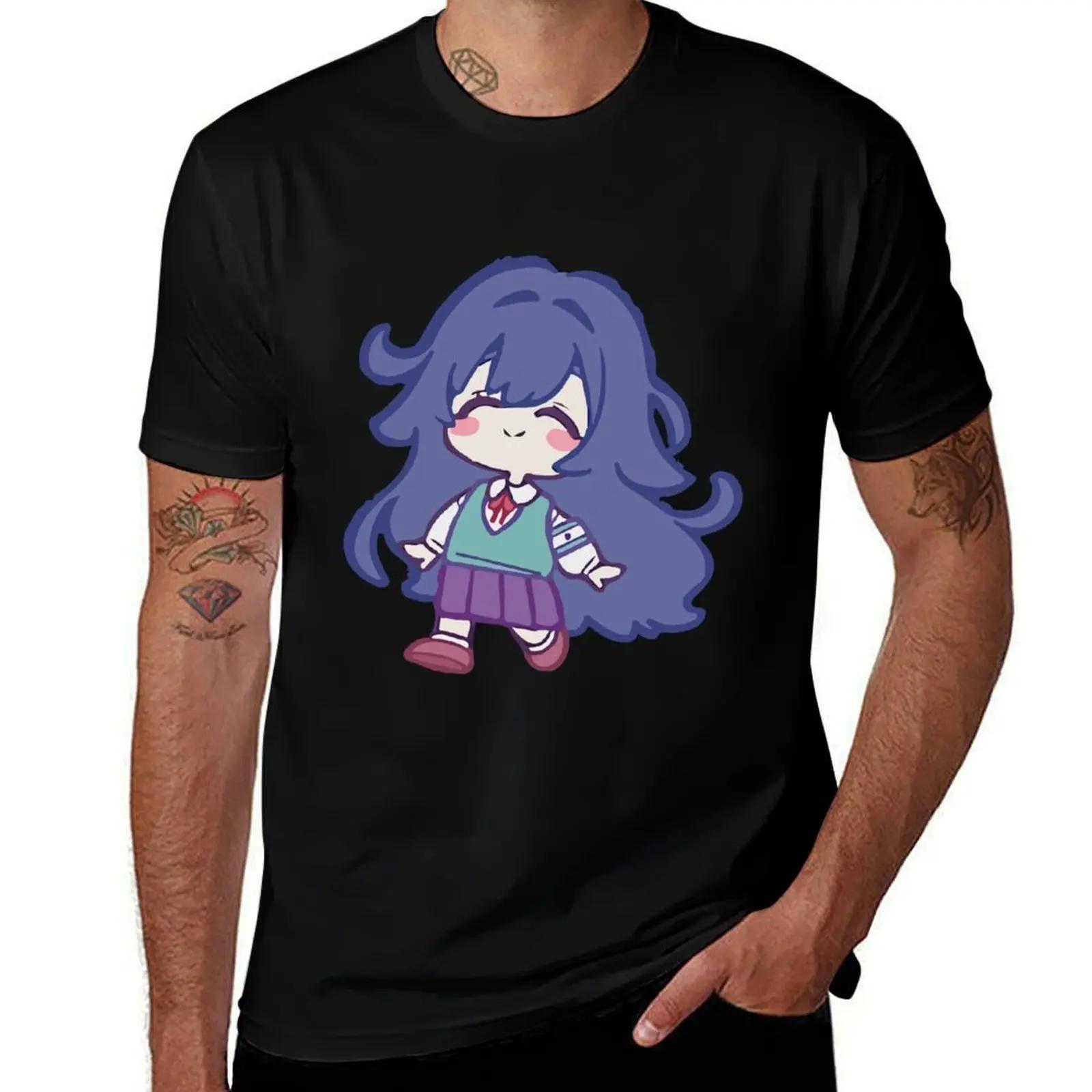 

2025 new model Chibi Shizuka Yoshimoto T-Shirt funny gifts blanks vintage mens fashion 4XL