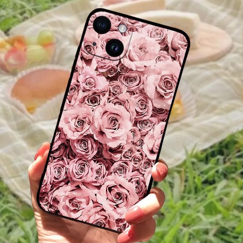 Cute Animal Phone Case For iPhone 15 Plus Soft Silicone TPU Shockproof Back Cover For iPhone 15 Pro Max 15Pro Protection Cases