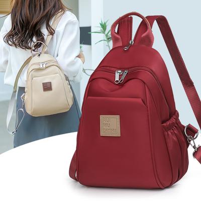 Large Capacity Shoulder Bag Outdoor Chest Bag Oxford Cloth Crossbody Bag Women's Travel Backpack
