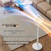 Dual-Use Electric Fan with Remote & Aroma Feature for Table/Floor