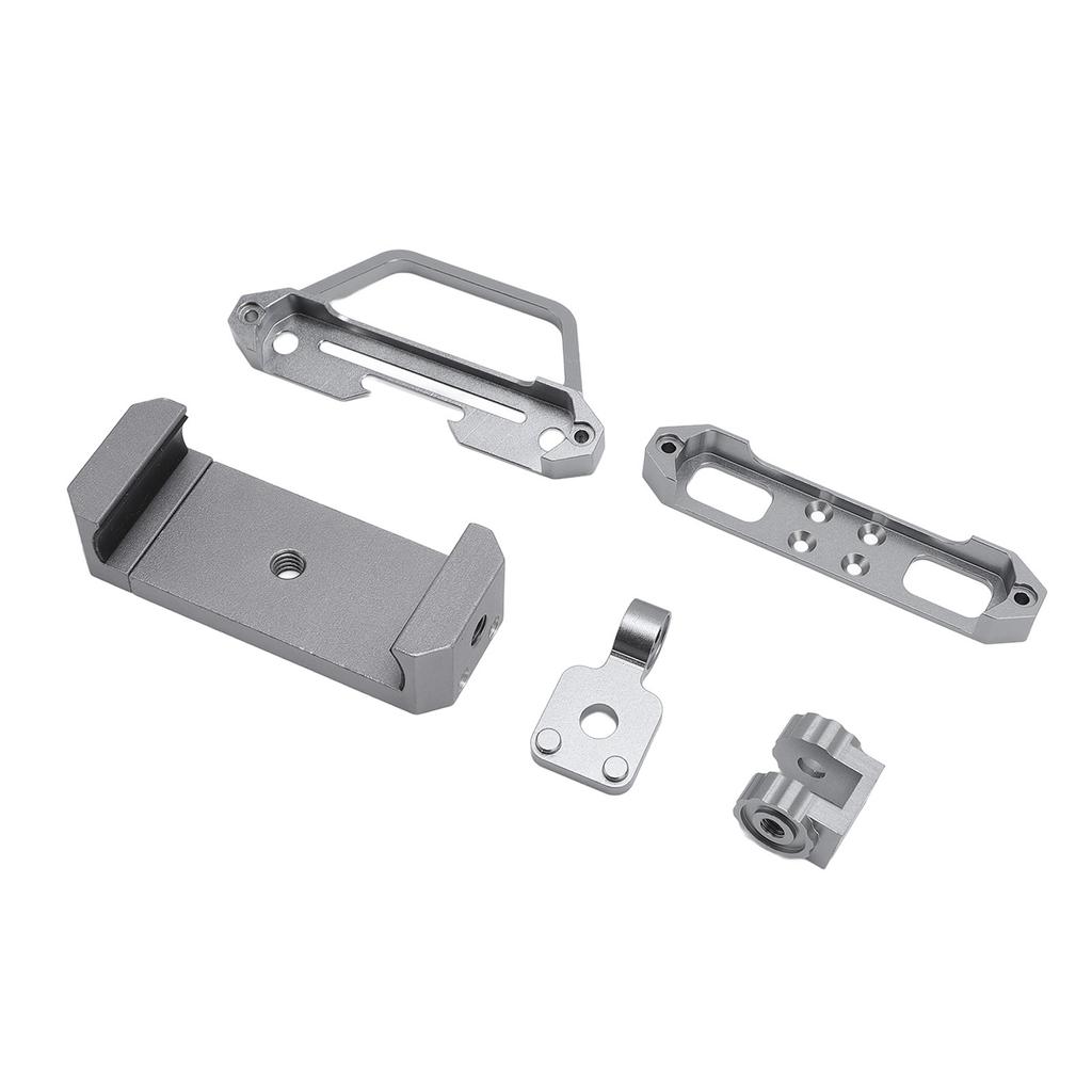 Screen Protective Bracket with Phone Holder Metal High Strength for Flysky Noble NB4 RC Car