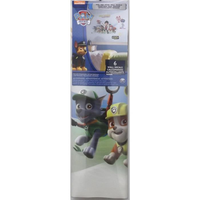 ROOMMATES - 6 PAW PATROL Aufkleber Kinderzimmer Riese 71 x 42 cm Paw Patrol