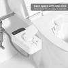 Adjustable Water Pressure Ass Sprayer Bidet Sprayer Attachment Non-Electric  Ultra-Slim Toilet Seat Attachment Dual Nozzle Bide