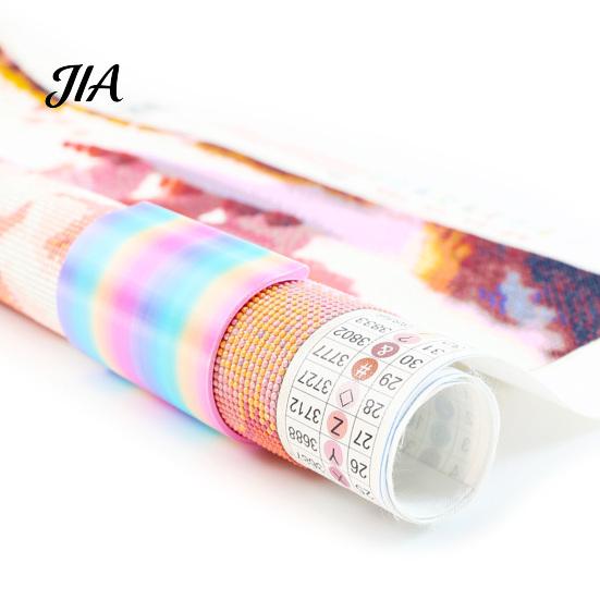 Rhinestone Painting Canvas Clip Holder, Adjustable Table Clamp & Roller for Canvas, DIY Art Accessories Tools Anti Slip