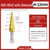 Tiangong Pagoda High-Hardness Universal Step Drill Bit Set for Stainless Steel