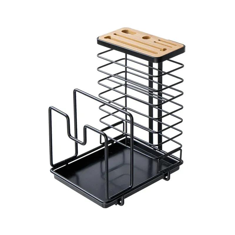 Multifunctional Dish Rack Storage Holder Drainer Bowl Tableware Plate Drying Rack Home Kitchen Shelf Dinnerware Organizer