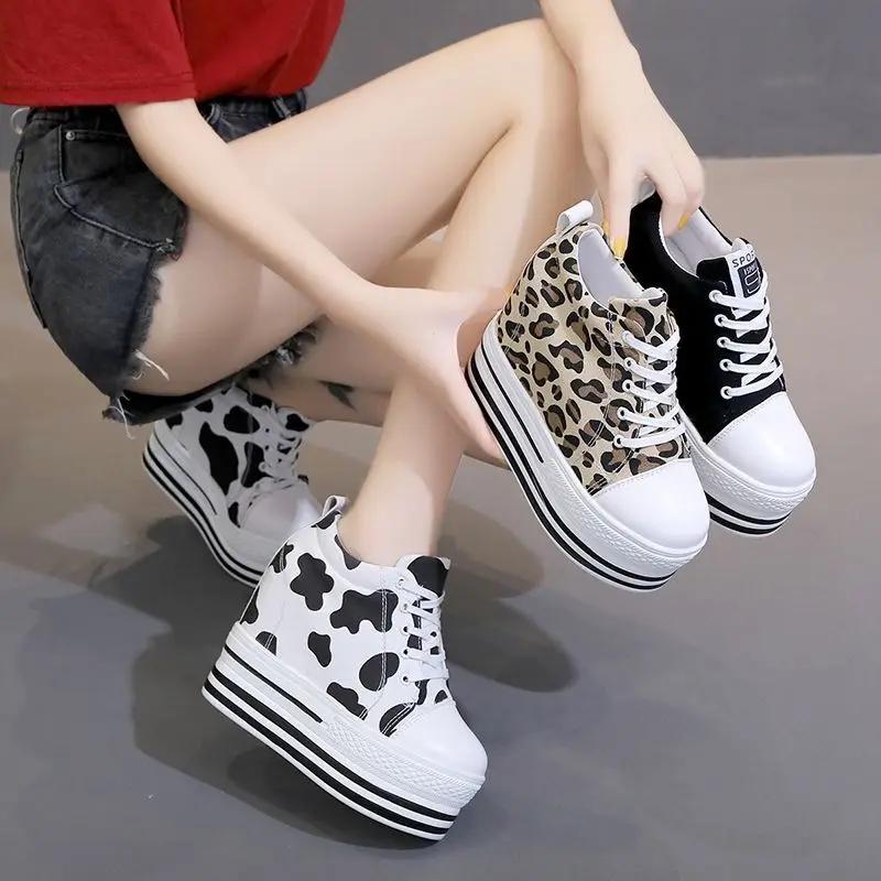 Fashion Spring Autumn High on Platform Ladies Footwear Fashion 2025 Aesthetic Comfortable and Elegant Daily Routine 39 New Women's Shoes