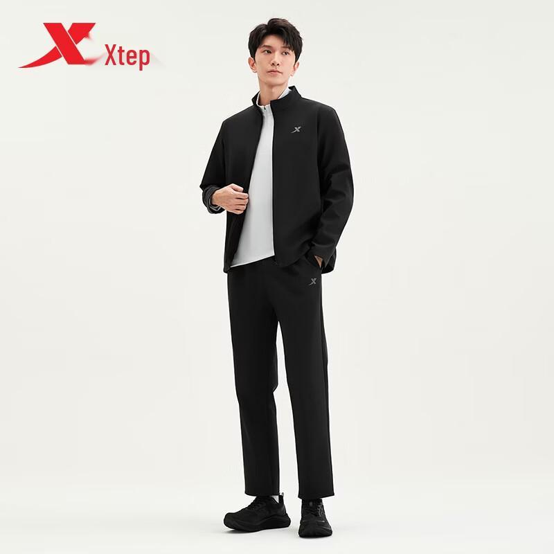 Xtep Men's Water-Repellent Sports Tracksuit Set
