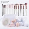 31-Piece Makeup Brush Set With Portable Case Beauty Sponge Face Foundation Blending