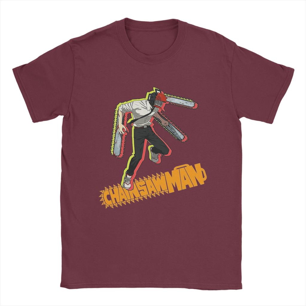 Streetwear T Shirt Summer Chainsaw Man Denji Asleep Leisure T Shirts Cotton Tee Shirt Men Y2K Funny Pattern Short Sleeve Tops