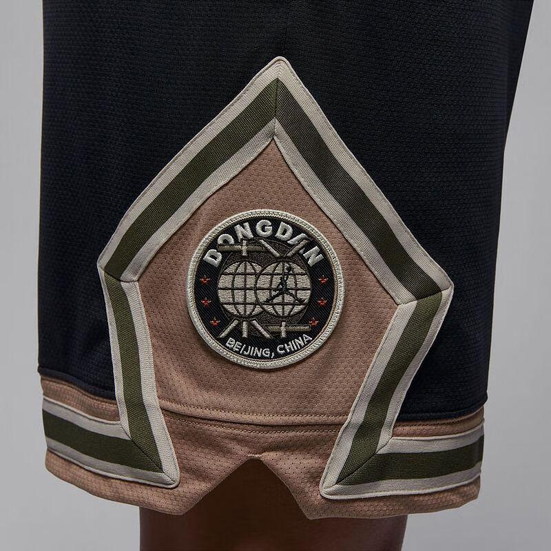 Jordan Dri-FIT SS25 Sport Dongdan Fashion Simple Quick-Dry Mesh Breathable Lace-Up Basketball Shorts Men shorts Black HV1264045